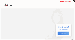 Desktop Screenshot of iloanhomemortgage.com